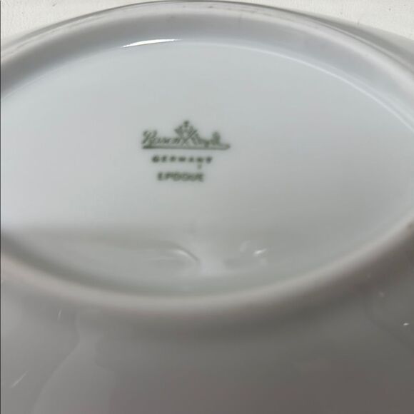 Rosenthal White Porcelain Modern Serveware Plates Dishes Germany Epoque Set Of 2 - Picture 6 of 13